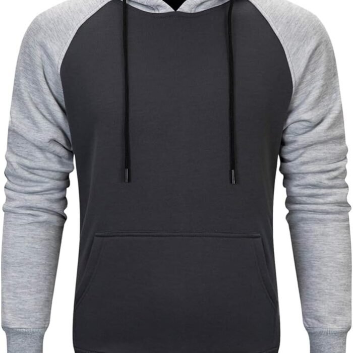 Hoodies for Men Pullover Hooded Sweatshirt with Kange Pocket