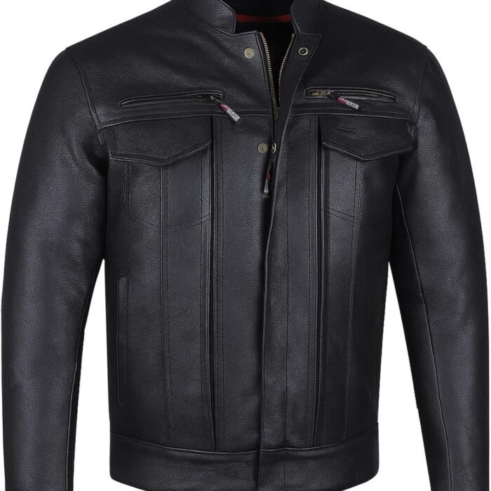 Premium Motorcycle Jacket Buffalo Leather